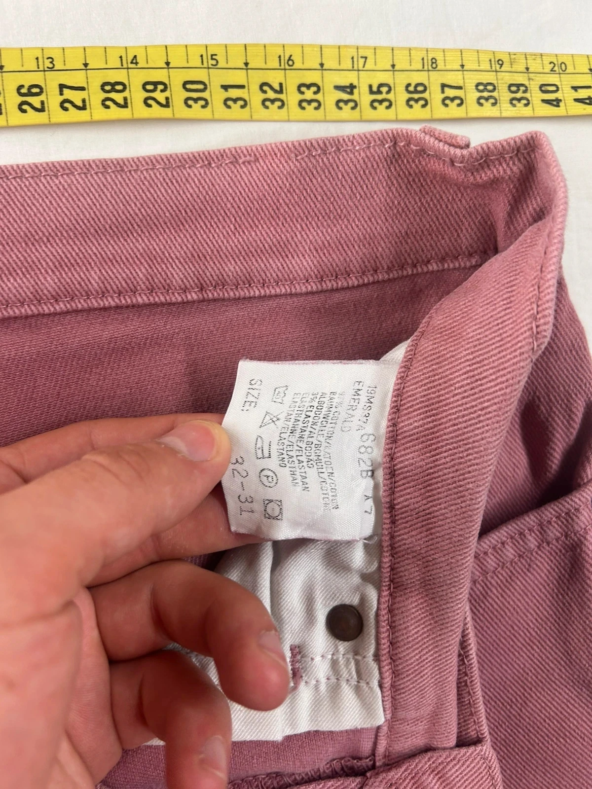 Roze Lila Maverick rechte spijkerbroek w32 l31 – photo 12